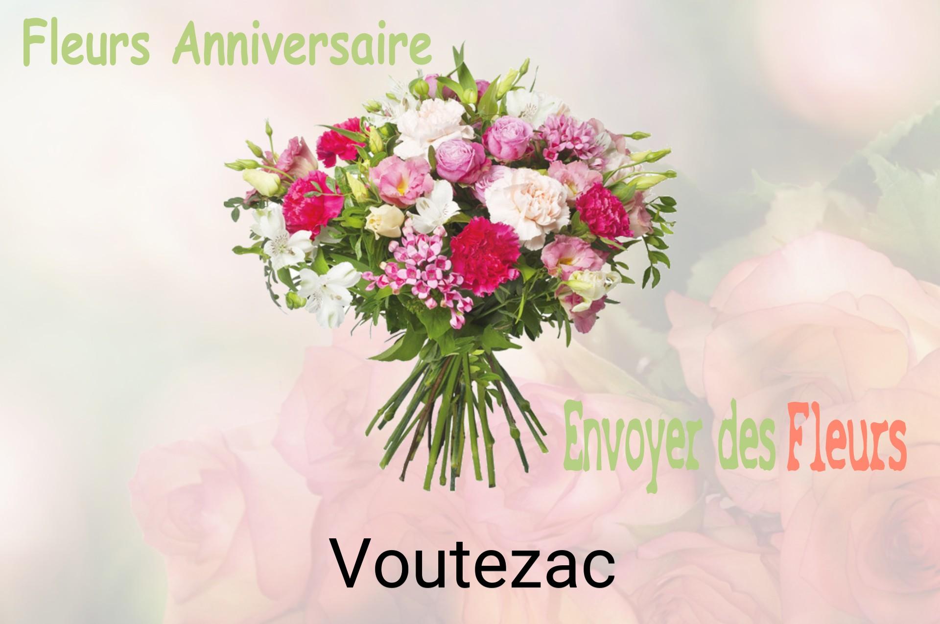 Bouquet de fleurs d’anniversaire livré à Voutezac
