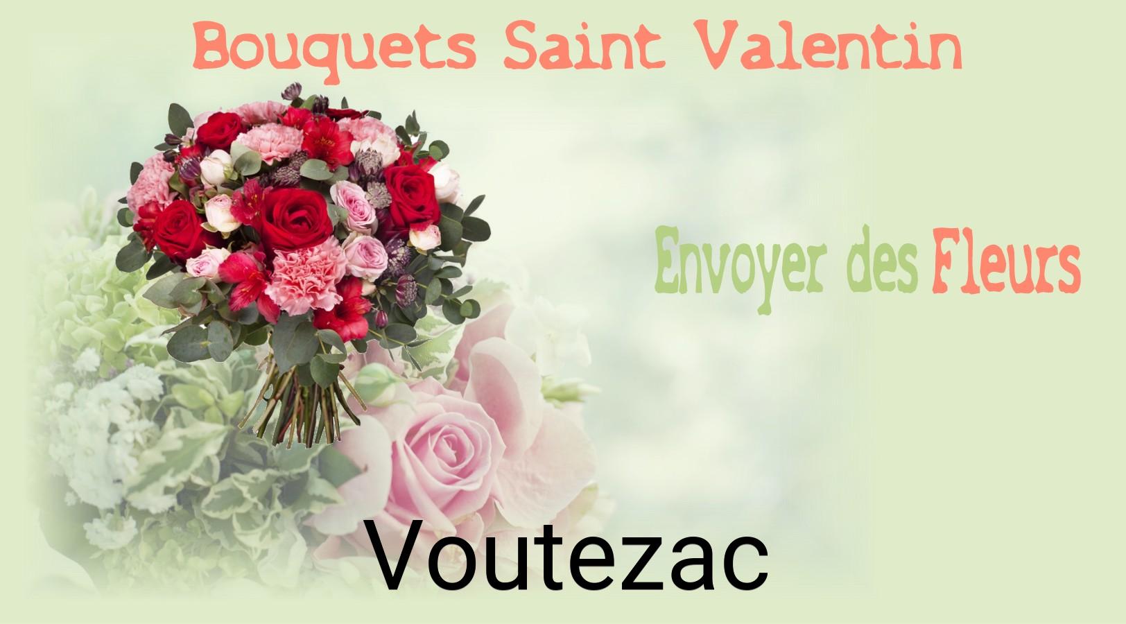 Roses de Saint-Valentin livrées à Voutezac